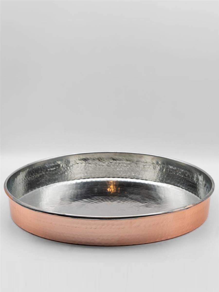 Bakır El Yapımı Fırın Tepsisi 26 cm