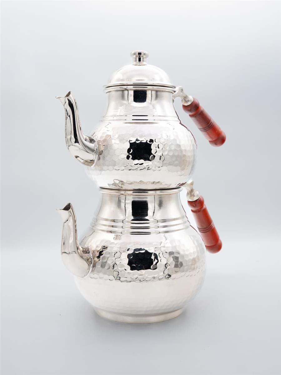 El Yapımı Klasik Bakır Çaydanlık