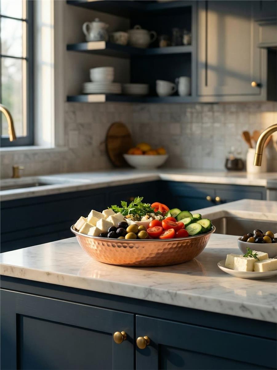 Sapsız Büyük Bakır Kahvaltılık