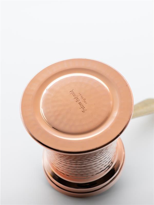 El Yapımı Bakır Cezve 6 Fincanlık